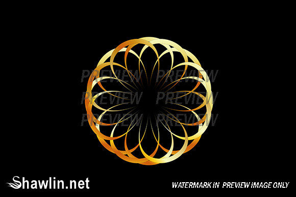 Celtic Floral Decoration or Tattoo Art