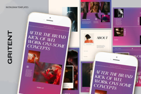 Elevate Your Feed with Gritent Instagram Templates