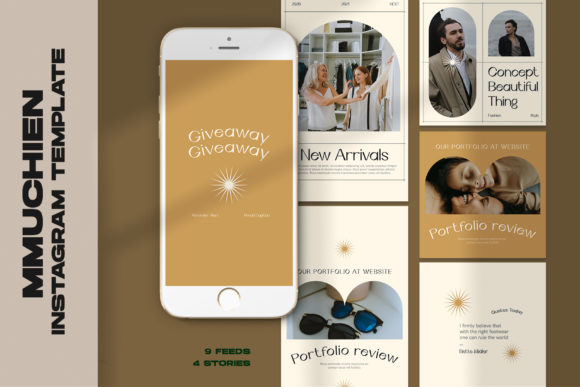 Elevate Your Social Media Presence with the Mmuchien Instagram Template