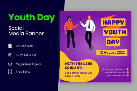 Fresh Youth Day Poster Ideas for Modern Celebrations