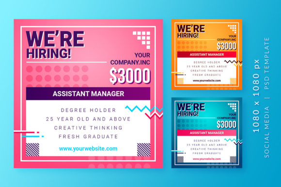 Stop Scrolling, Start Hiring: Why Your Company Needs a Professional Career Job Vacancy Post for Social Media
