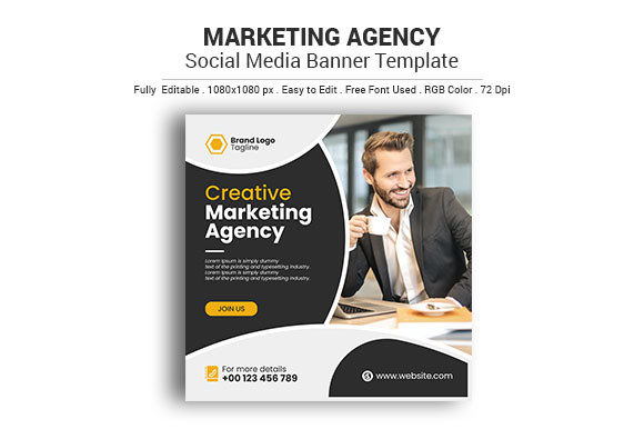 Streamlining Your Visual Workflow with a Marketing Agency Social Media Poster Template